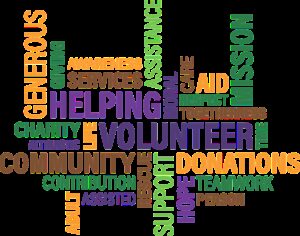 volunteer, charity, cloud